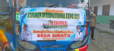 KUNJUNGAN KEBUMEN INTERNASIONAL EXPO 2023 PERANGAKAT DESA & LEMBAGA DESA , DESA SIDAYU KECAMATAN GOMBONG